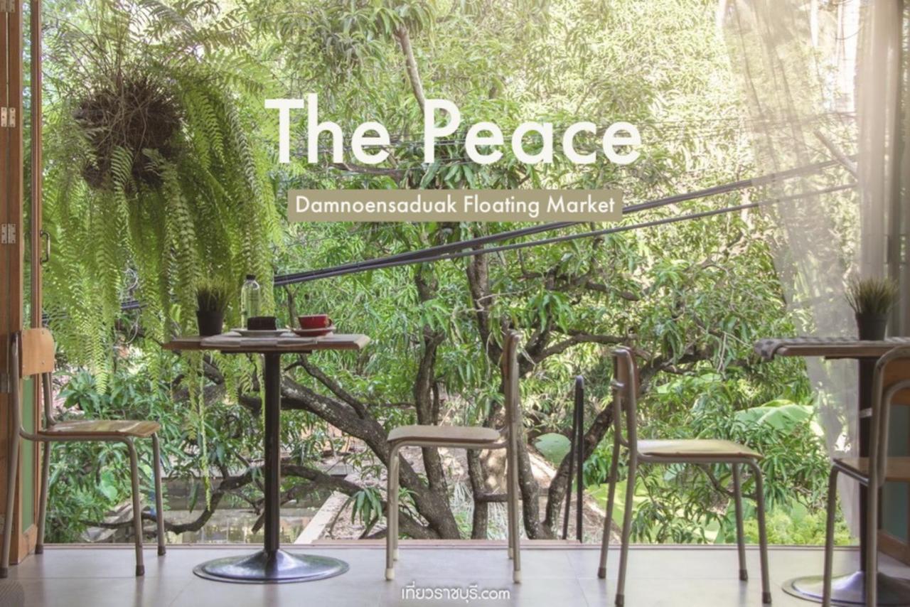 The Peace Hostel Damnoen Saduak Buitenkant foto
